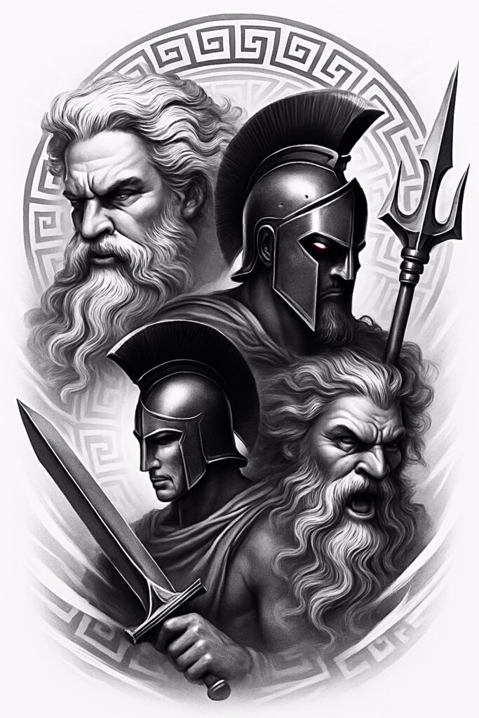 news tattoo design ideas Realism natural contrast sharp-focus for upper thigh