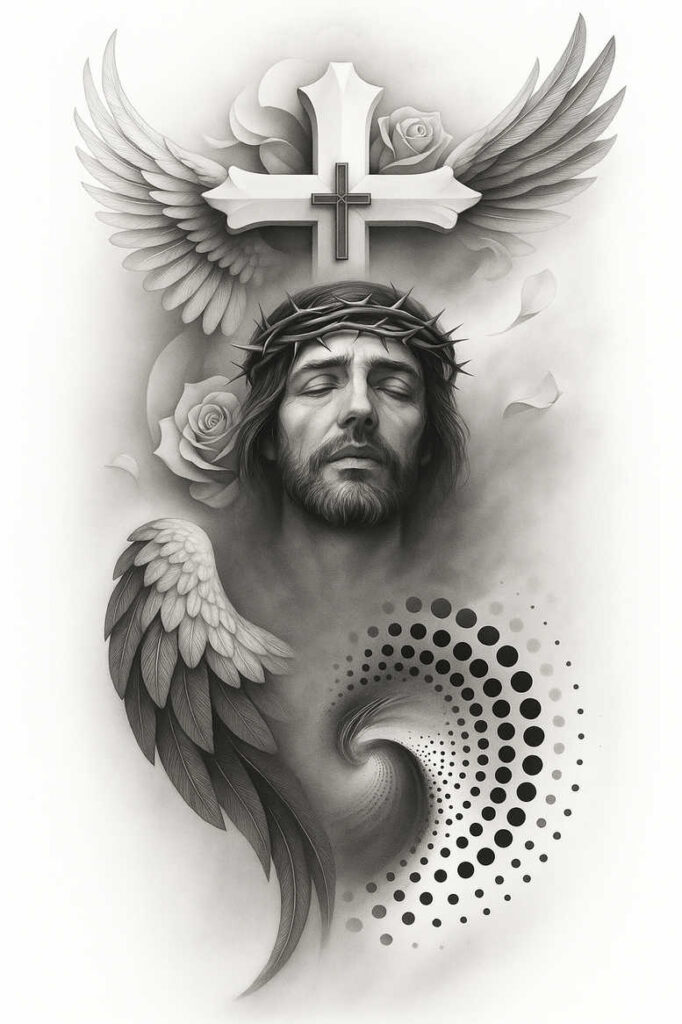 news tattoo design ideas contrasting colors smooth for upper arm