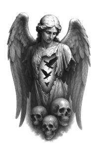 news tattoo design ideas high-key surreal for hip