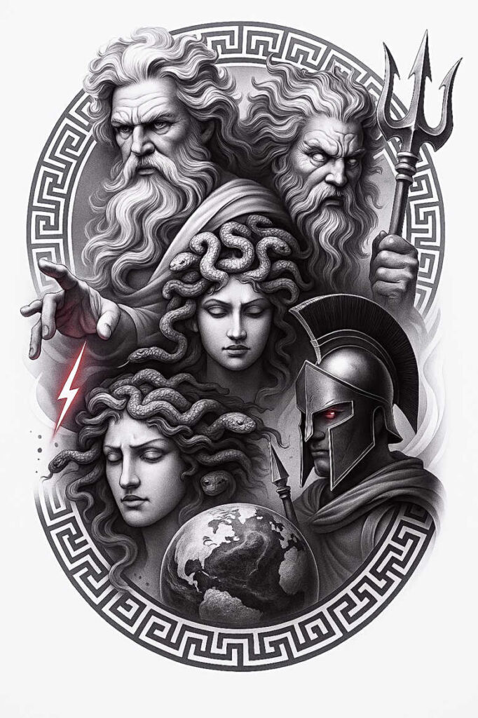 news tattoo design ideas high-key ultra-detailed strength and power