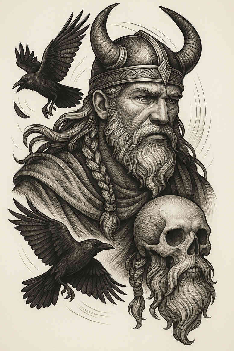 news tattoo design ideas realistic texture vector-style symbolising strength