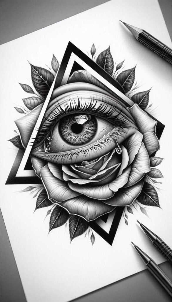 trendy-style – tattoo design ideas free ai generated – realism-soft-highlights – for-upper-shoulder – Gallery: news-inkby-ai