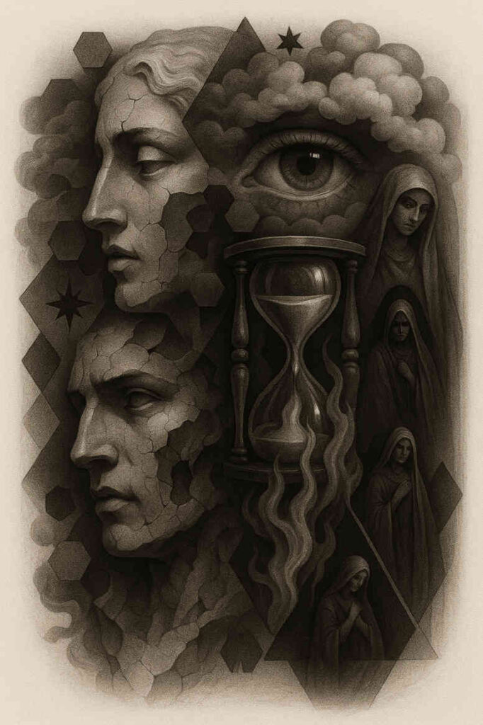 trendy-style – tattoo design ideas free ai generated – surrealism-mystical – for-wrist – Gallery: news-inkby-ai