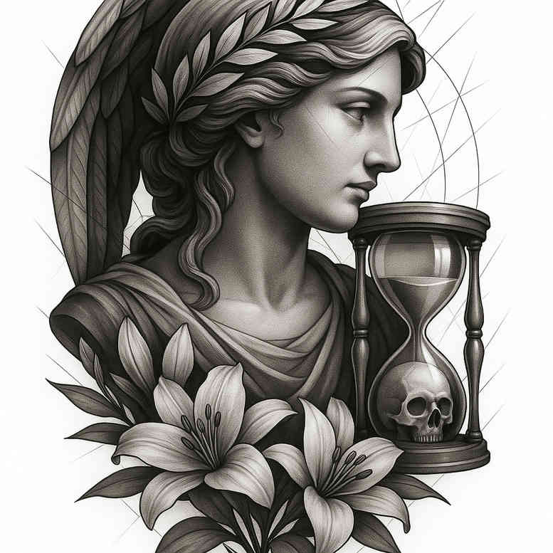 update-tattoo – tattoo design ideas free ai generated – surrealism-psychedelic – for-elbow – Gallery: news-inkby-ai