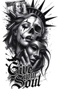 pets-tattoo-ideas – tattoo design ideas free ai generated – bare – for-spine – Gallery: pets-inkby-ai