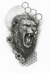 pets-tattoo-ideas – tattoo design ideas free ai generated – clean-shape – for-knee – Gallery: pets-inkby-ai