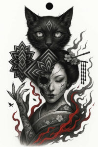 pets-tattoo-ideas – tattoo design ideas free ai generated – dainty – for-shin – Gallery: pets-inkby-ai