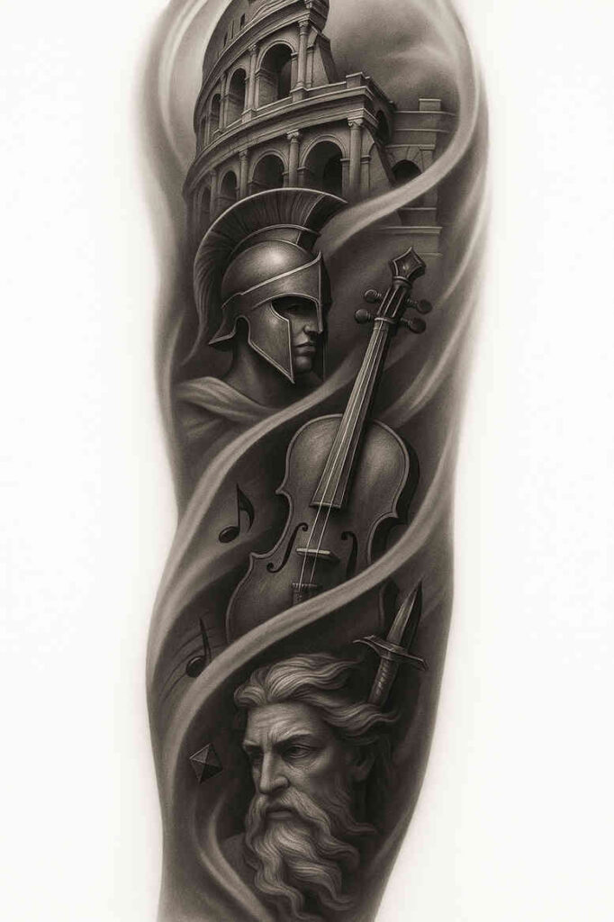 pets-tattoo-ideas – tattoo design ideas free ai generated – fine-line – for-lower-arm – Gallery: pets-inkby-ai