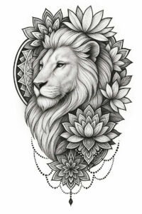 pets-tattoo-ideas – tattoo design ideas free ai generated – gentle – for-back-shoulder – Gallery: pets-inkby-ai