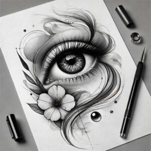 pets-tattoo-ideas – tattoo design ideas free ai generated – lightweight – for-ankle – Gallery: pets-inkby-ai