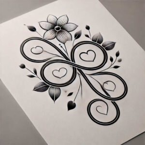 pets-tattoo-ideas – tattoo design ideas free ai generated – negative-space – for-back – Gallery: pets-inkby-ai