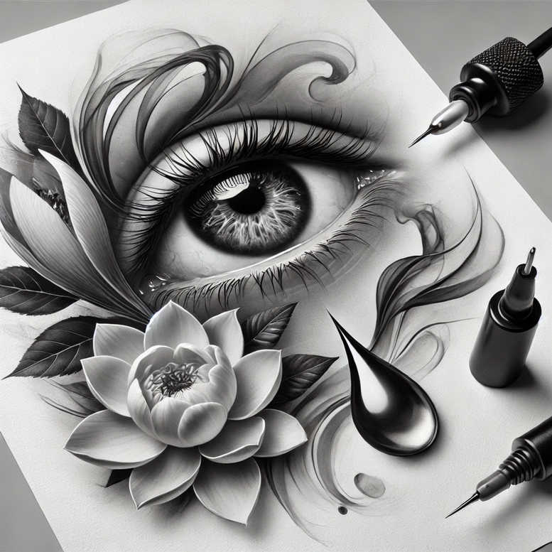 pets-tattoo-ideas – tattoo design ideas free ai generated – open-space – for-shoulder – Gallery: pets-inkby-ai