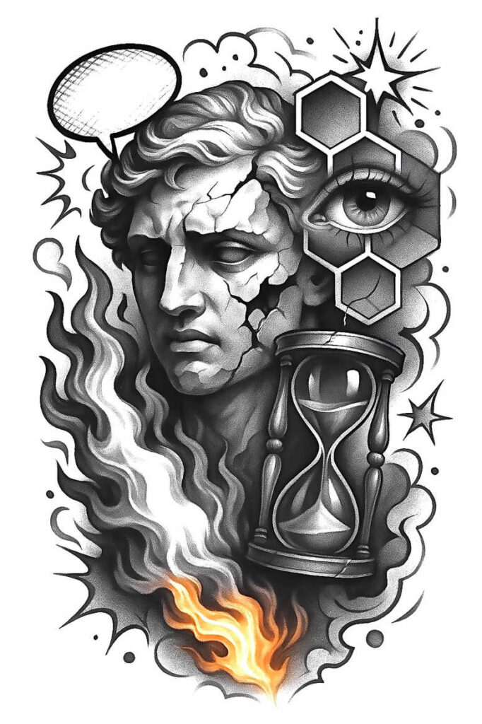 pets-tattoo-ideas – tattoo design ideas free ai generated – punctual – for-spine – Gallery: pets-inkby-ai