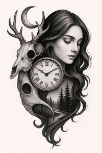 pets-tattoo-ideas – tattoo design ideas free ai generated – punctual – for-wrist – Gallery: pets-inkby-ai