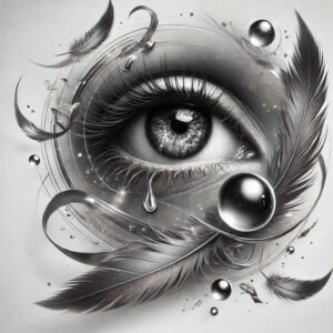 pets-tattoo-ideas – tattoo design ideas free ai generated – simple-dot – for-sternum – Gallery: pets-inkby-ai