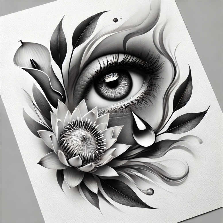pets-tattoo-ideas – tattoo design ideas free ai generated – single-dot – for-triceps – Gallery: pets-inkby-ai