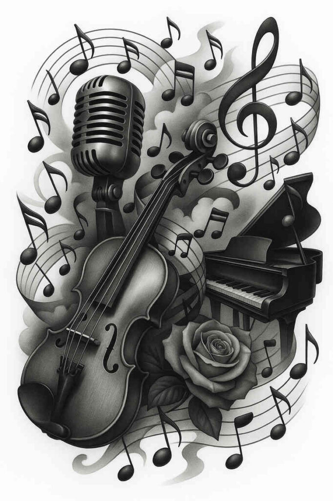 pets-tattoo-ideas – tattoo design ideas free ai generated – soft-curve – for-calf – Gallery: pets-inkby-ai