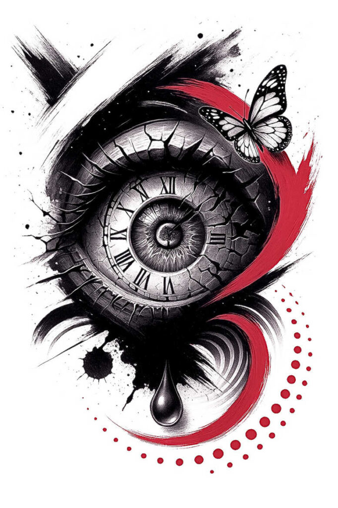 pets tattoo design ideas Realism seamless blend companion animals perseverance and power