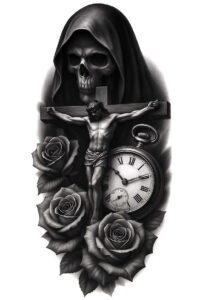 pets tattoo design ideas color richness devotion for upper arm