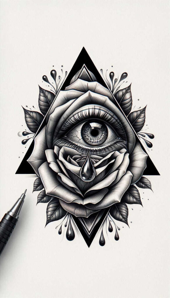 pets tattoo design ideas hyperrealistic emotional for stomach