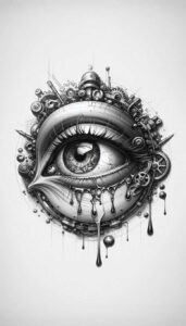 pets tattoo design ideas Realism realistic lighting expressive for heel