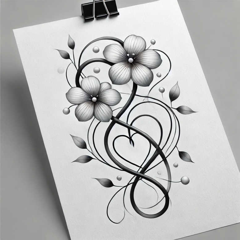 pets tattoo design ideas Realim light and shadow play natural poses for lower back