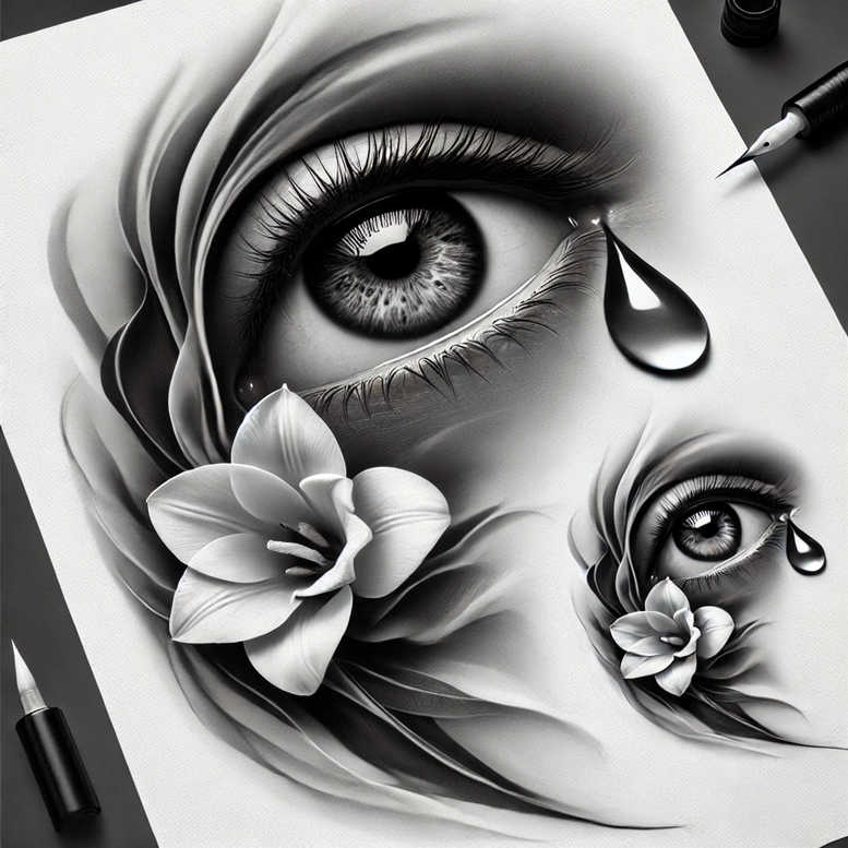 pets tattoo design ideas Neotraditional vivid color pet character shows resilience