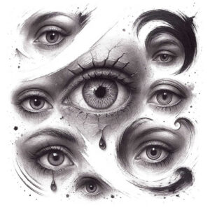 pets tattoo design ideas rich blacks portrait embodying determination