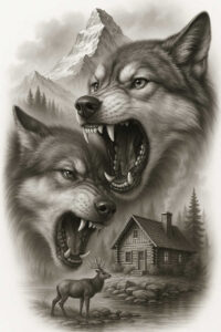 pets tattoo design ideas soft shadows portrait meaning courage