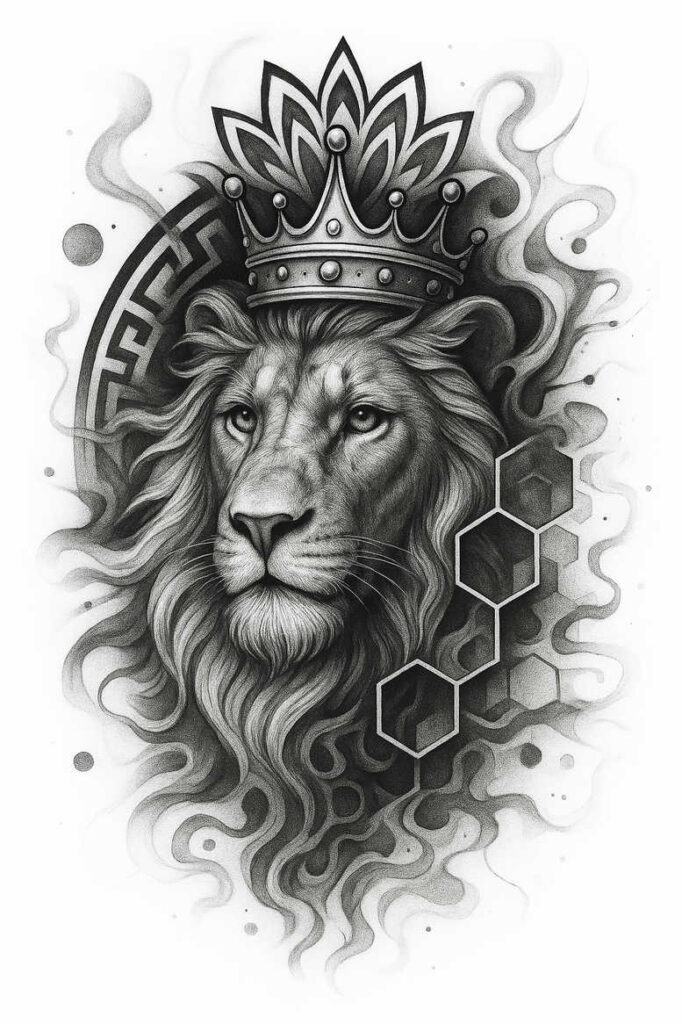 pets tattoo design ideas drawing realism perseverance and power