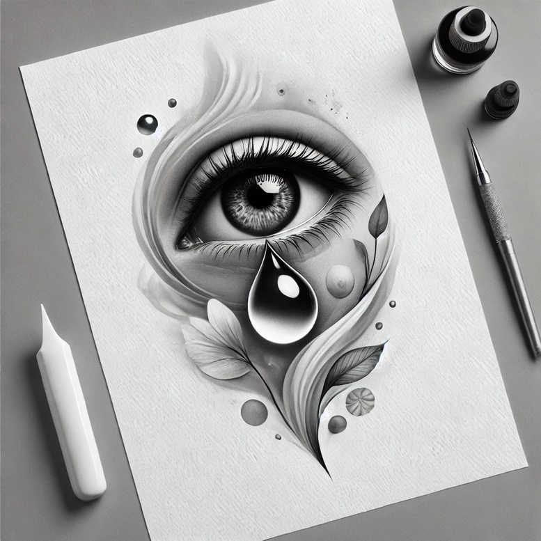 pets tattoo design ideas Realism blended gradients warm for toe