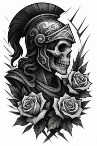 neotraditional-artful-color – tattoo design ideas free ai generated – undefined – for-chest – Gallery: realistic-surrealistic-inkby-ai