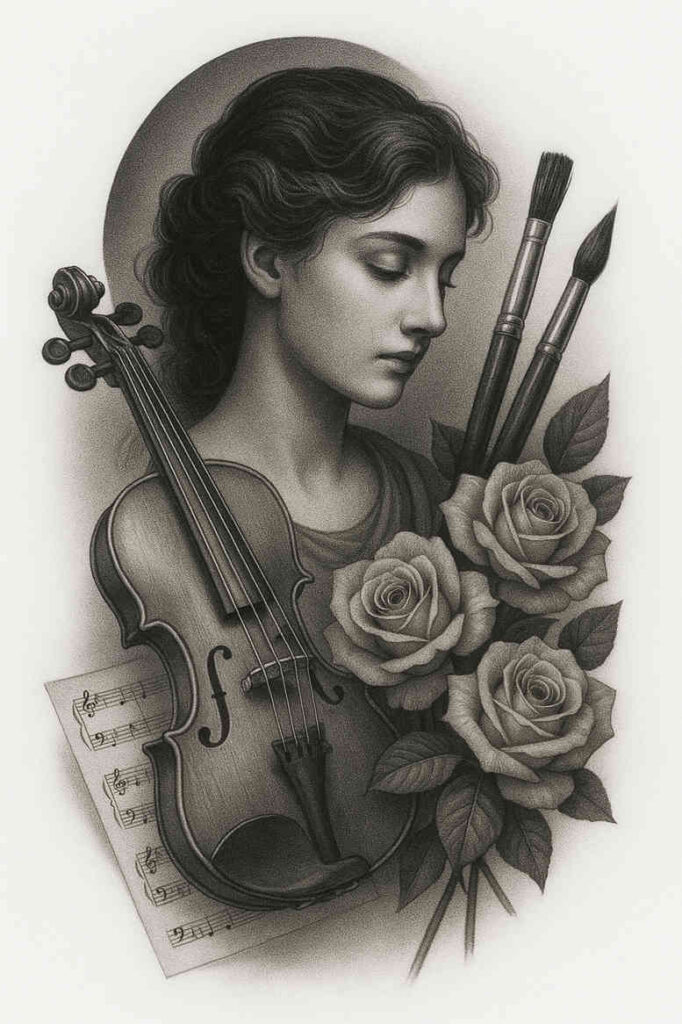 neotraditional-bold-texture – tattoo design ideas free ai generated – undefined – for-palm – Gallery: realistic-surrealistic-inkby-ai
