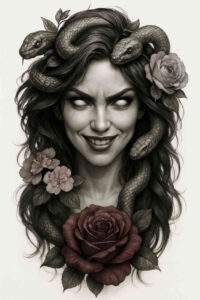 neotraditional-classic-shading – tattoo design ideas free ai generated – undefined – for-arm – Gallery: realistic-surrealistic-inkby-ai