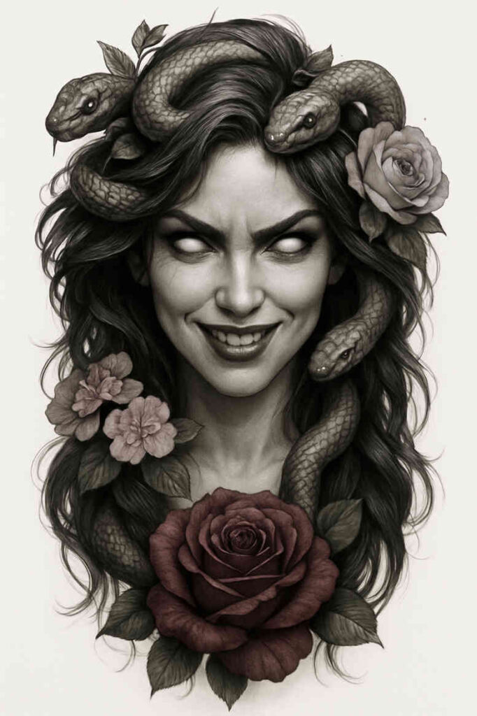 neotraditional-classic-shading – tattoo design ideas free ai generated – undefined – for-arm – Gallery: realistic-surrealistic-inkby-ai
