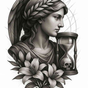 neotraditional-clean-fill – tattoo design ideas free ai generated – undefined – for-biceps – Gallery: realistic-surrealistic-inkby-ai