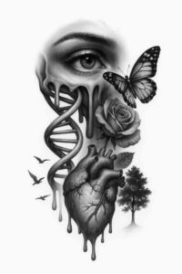 neotraditional-clean-lines – tattoo design ideas free ai generated – undefined – for-outer-arm – Gallery: realistic-surrealistic-inkby-ai