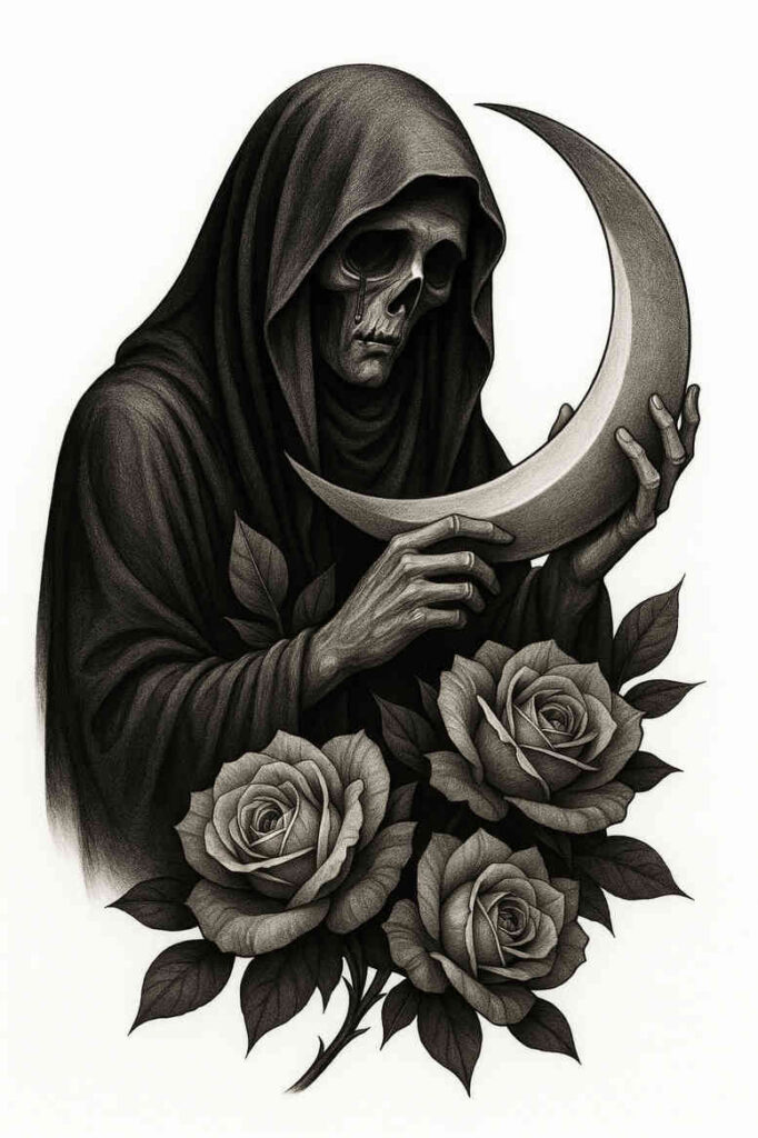 neotraditional-clear-lines – tattoo design ideas free ai generated – undefined – for-temple – Gallery: realistic-surrealistic-inkby-ai