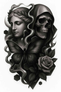 neotraditional-color-saturation – tattoo design ideas free ai generated – undefined – for-knee – Gallery: realistic-surrealistic-inkby-ai