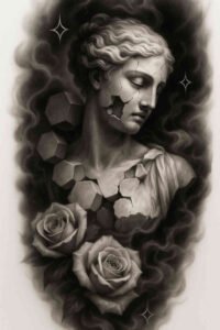 neotraditional-defined-outlines – tattoo design ideas free ai generated – undefined – for-stomach – Gallery: realistic-surrealistic-inkby-ai