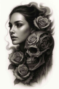 neotraditional-dynamic-color – tattoo design ideas free ai generated – undefined – for-hand – Gallery: realistic-surrealistic-inkby-ai