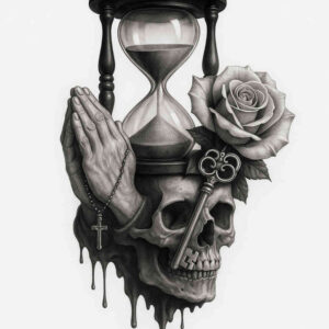 neotraditional-dynamic-color – tattoo design ideas free ai generated – undefined – for-lower-chest – Gallery: realistic-surrealistic-inkby-ai