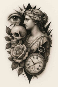 neotraditional-enhanced-shading – tattoo design ideas free ai generated – undefined – for-shoulder – Gallery: realistic-surrealistic-inkby-ai
