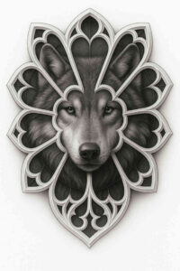 neotraditional-layered-fill – tattoo design ideas free ai generated – undefined – for-inner-arm – Gallery: realistic-surrealistic-inkby-ai