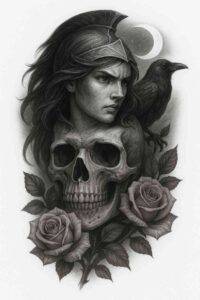 neotraditional-modern-classic – tattoo design ideas free ai generated – undefined – for-neck – Gallery: realistic-surrealistic-inkby-ai