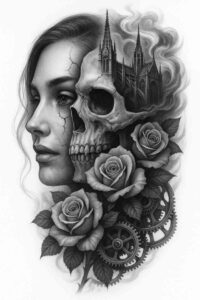 neotraditional-modern-classic – tattoo design ideas free ai generated – undefined – for-palm – Gallery: realistic-surrealistic-inkby-ai