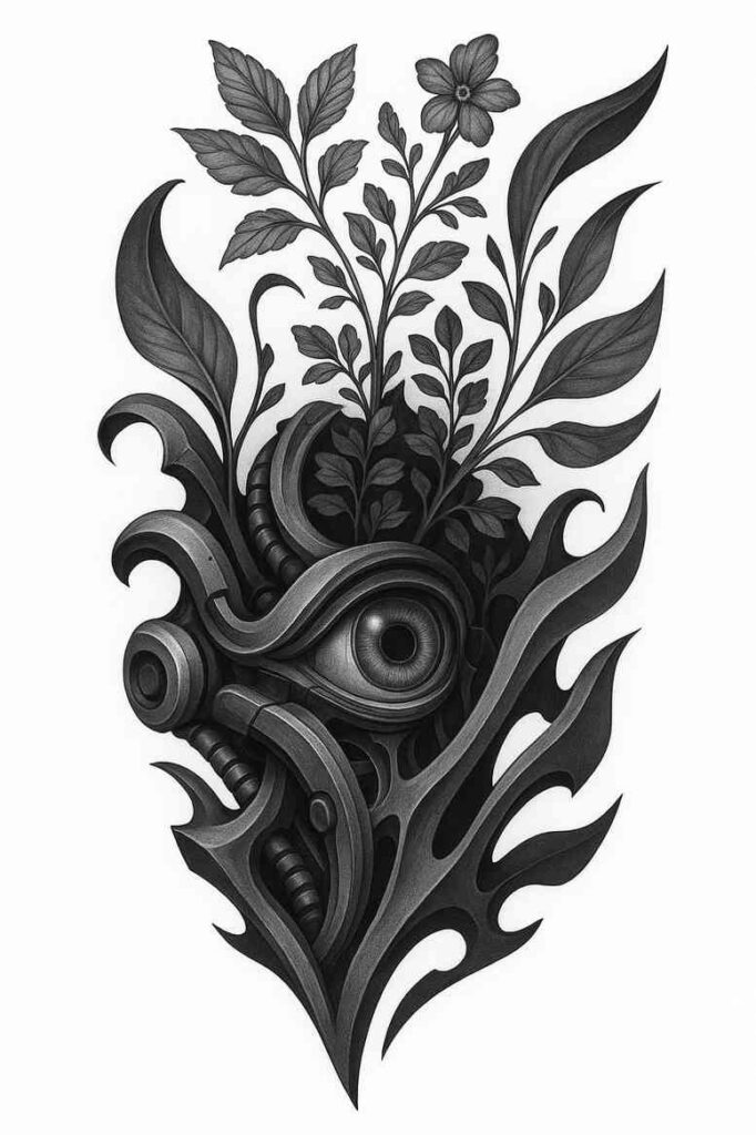 neotraditional-modern-classic – tattoo design ideas free ai generated – undefined – for-shoulder-blade – Gallery: realistic-surrealistic-inkby-ai