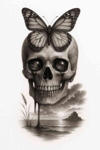 neotraditional-precise-lines – tattoo design ideas free ai generated – undefined – for-lower-chest – Gallery: realistic-surrealistic-inkby-ai