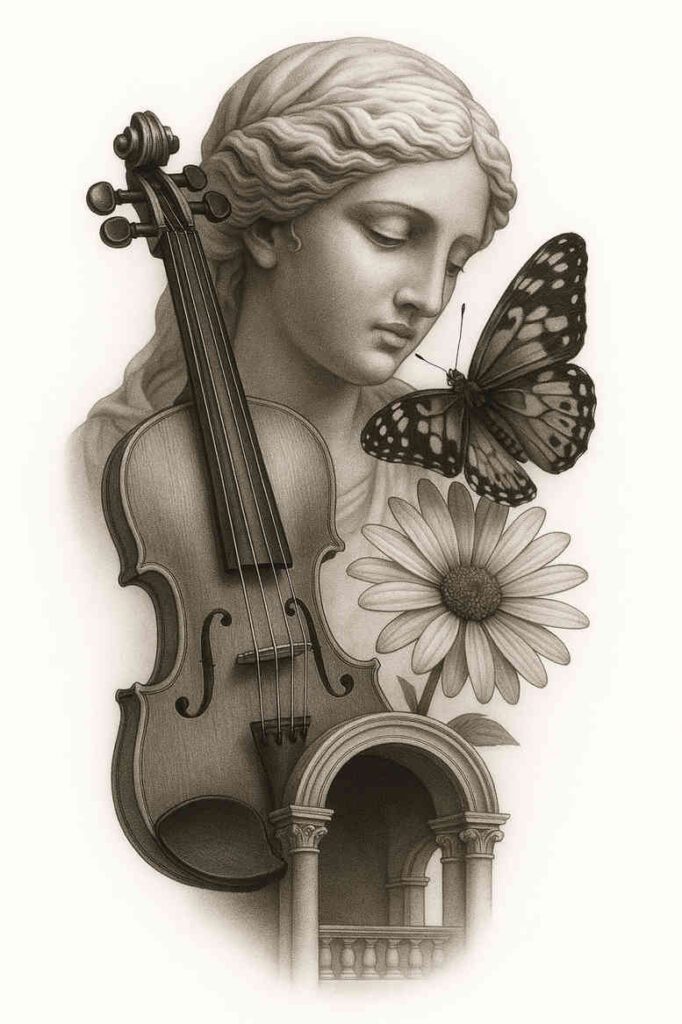 neotraditional-refined-lines – tattoo design ideas free ai generated – undefined – for-palm – Gallery: realistic-surrealistic-inkby-ai