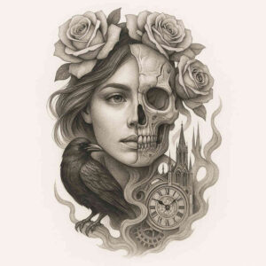 neotraditional-rich-shading – tattoo design ideas free ai generated – undefined – for-side-torso – Gallery: realistic-surrealistic-inkby-ai